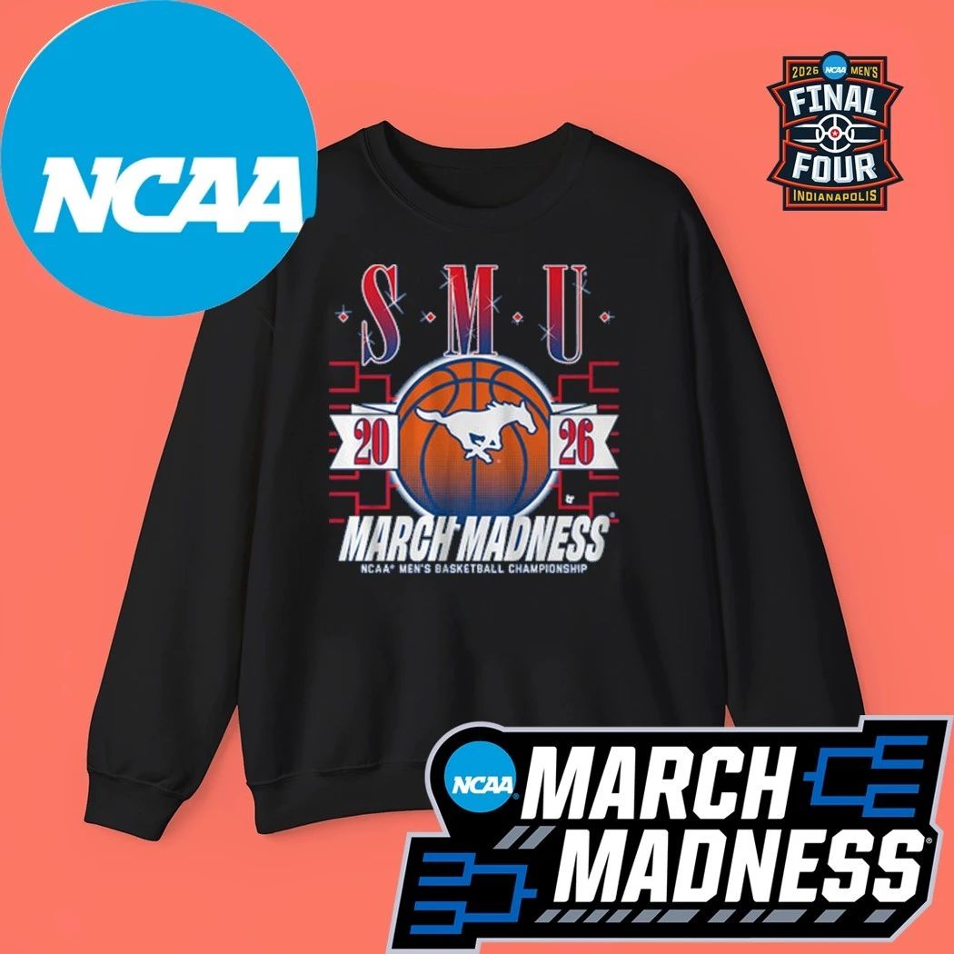 SMU Mustangs MBB 2026 NCAA Women’s Basketball Championship March Madness Logo Shirt