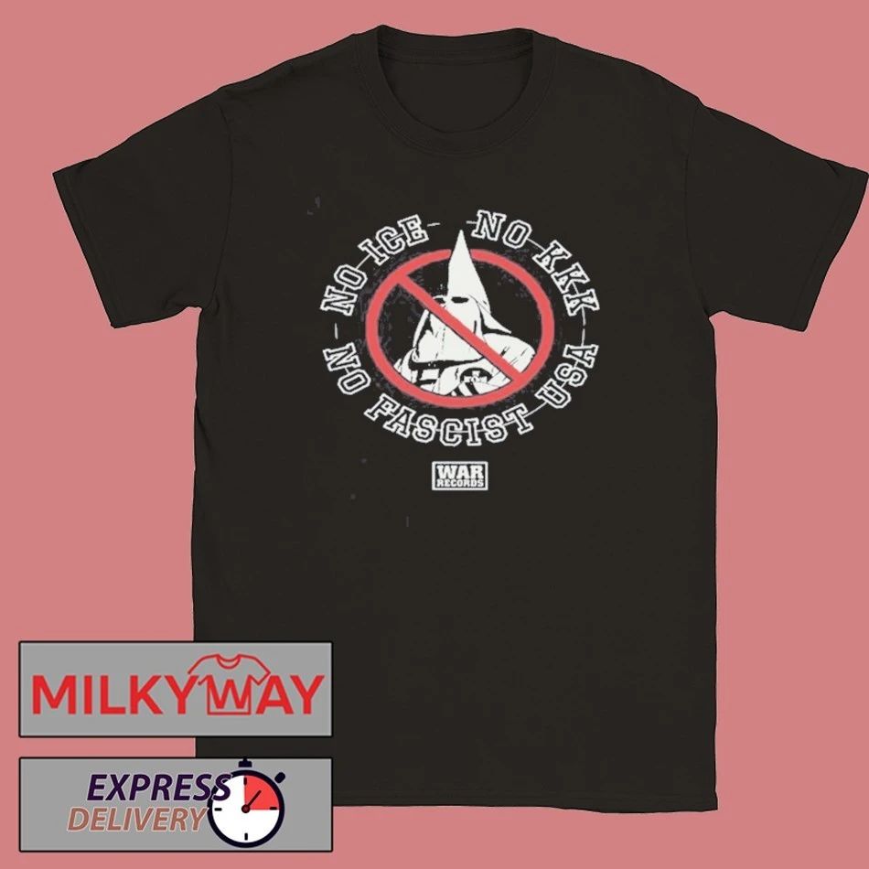 WAR Records No Ice Benefit shirt