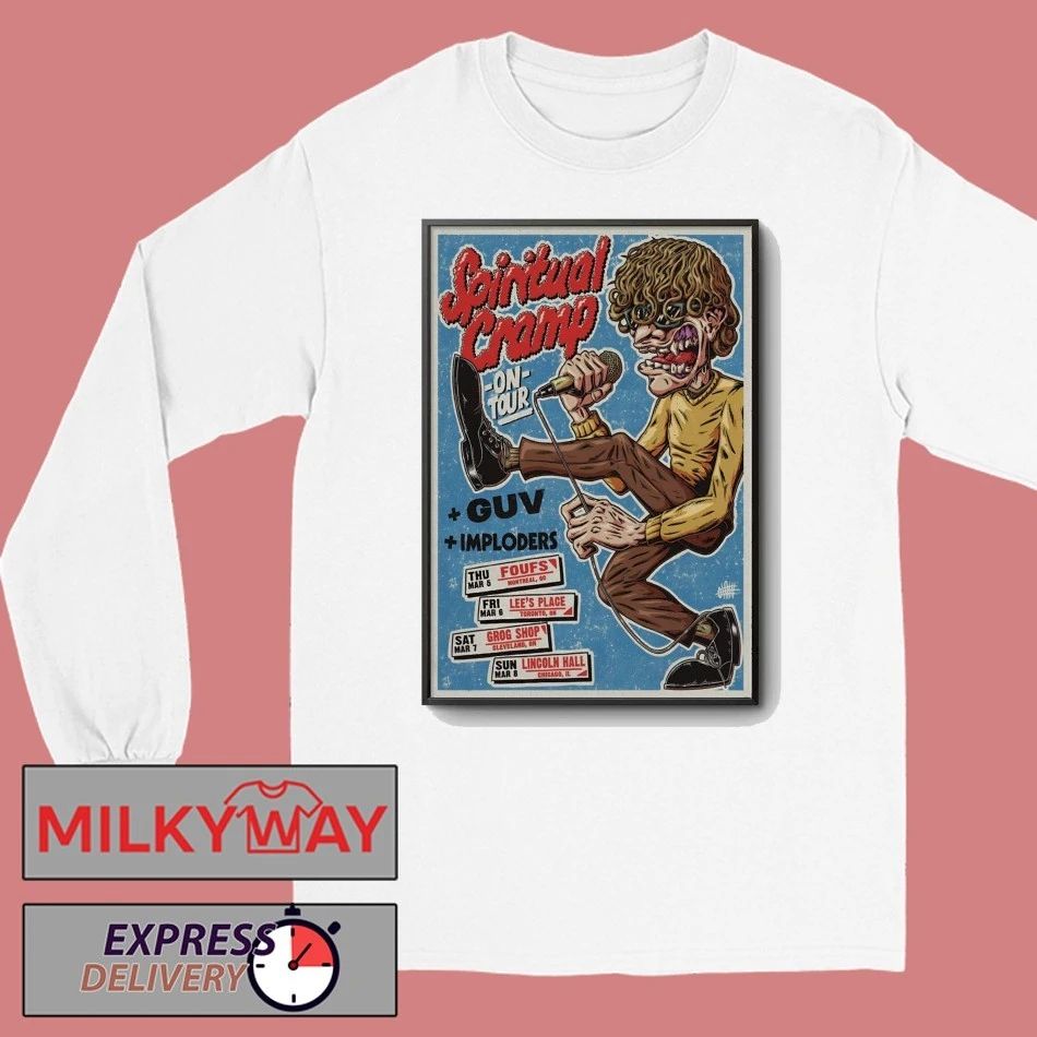 Spirirual Cramp Cleveland OH Mar 7 2026 Poster shirt