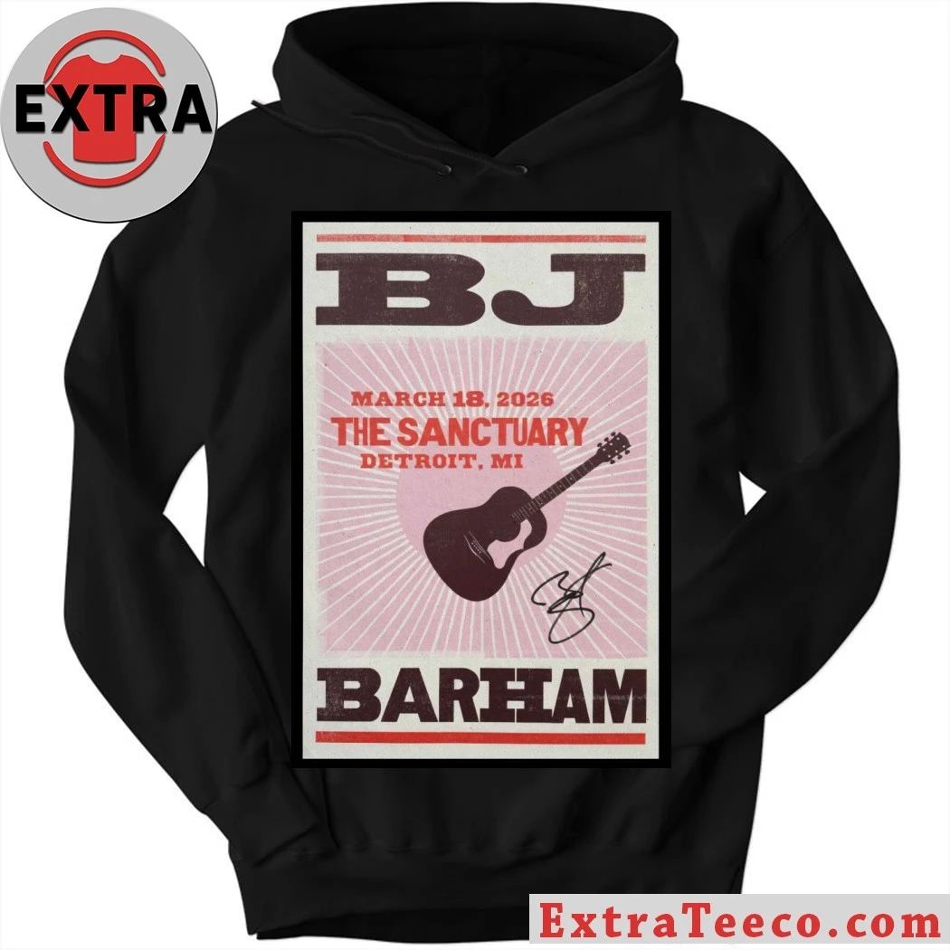 BJ Barham Hamtramck The Sanctuary, 18 March 2026 Poster Shirt