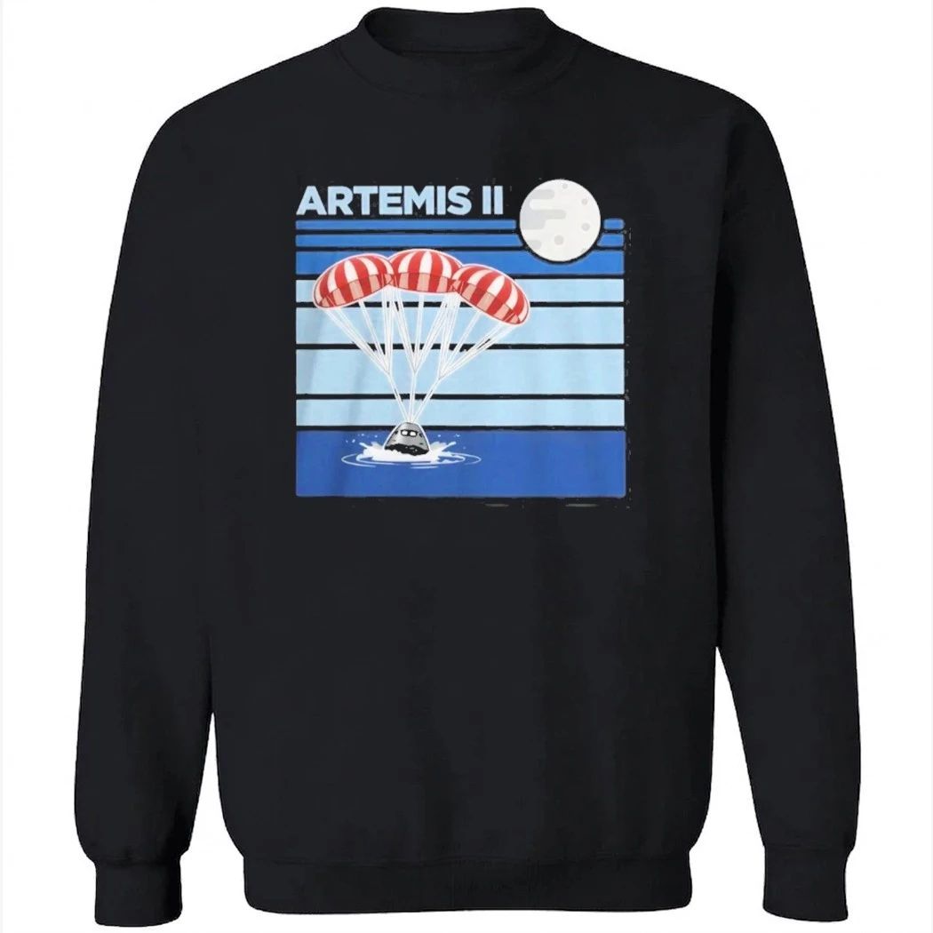 Artemis II Splashdown Oversized Shirt