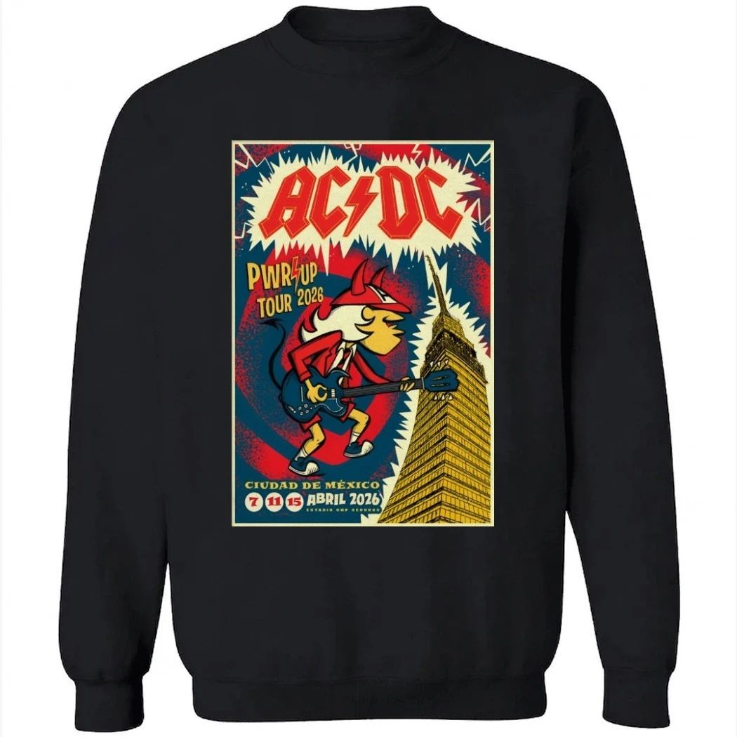 ACDC Apr 7-15 2026 Estadio GNP Seguros Mexico Shirt