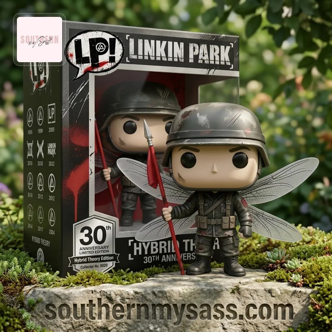 Linkin Park Hybrid Theory 30th Anniversary Limited Edition Soldier Funko Pop Figure Doll