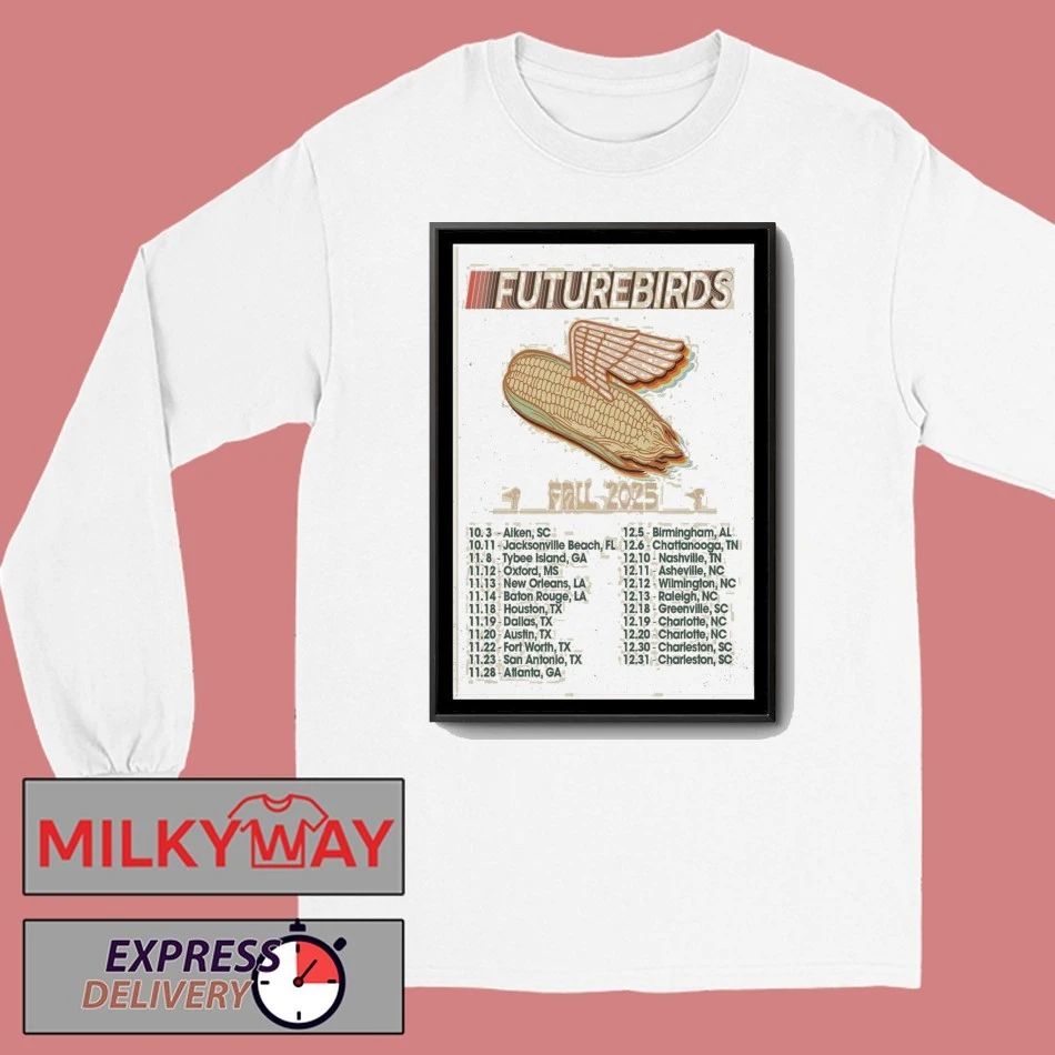 Futurebirds 2025 Fall Tour Poster shirt