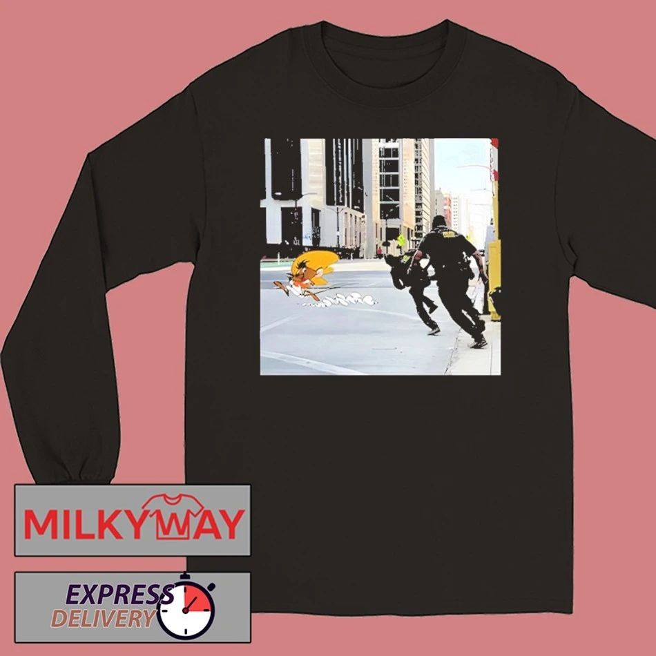 Cyclist Taunting ICE Agents Shirt
