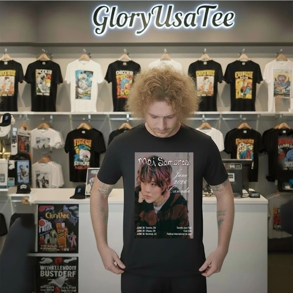 Mei Semone June 2026 Tour Canada Poster Shirt