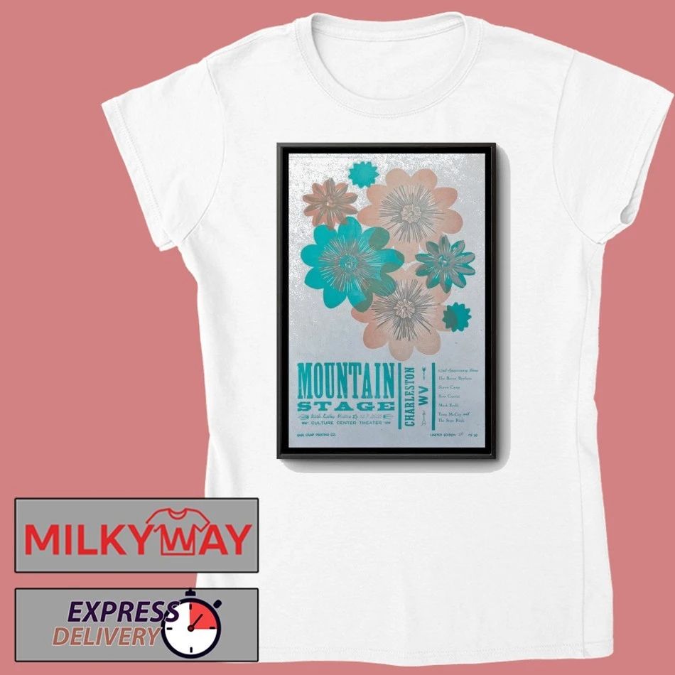 Mountain Stage Poster Charleston, West Virginia Dec 7 2025 shirt