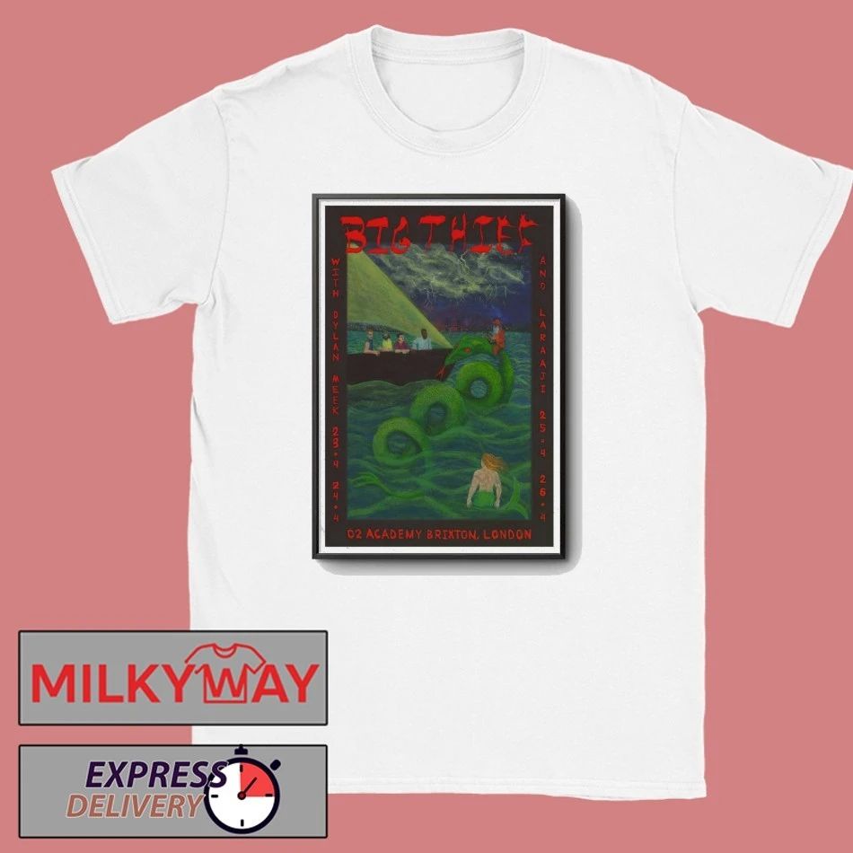 LIMITED Big Thief Poster Apr 23 2026 London Tour shirt