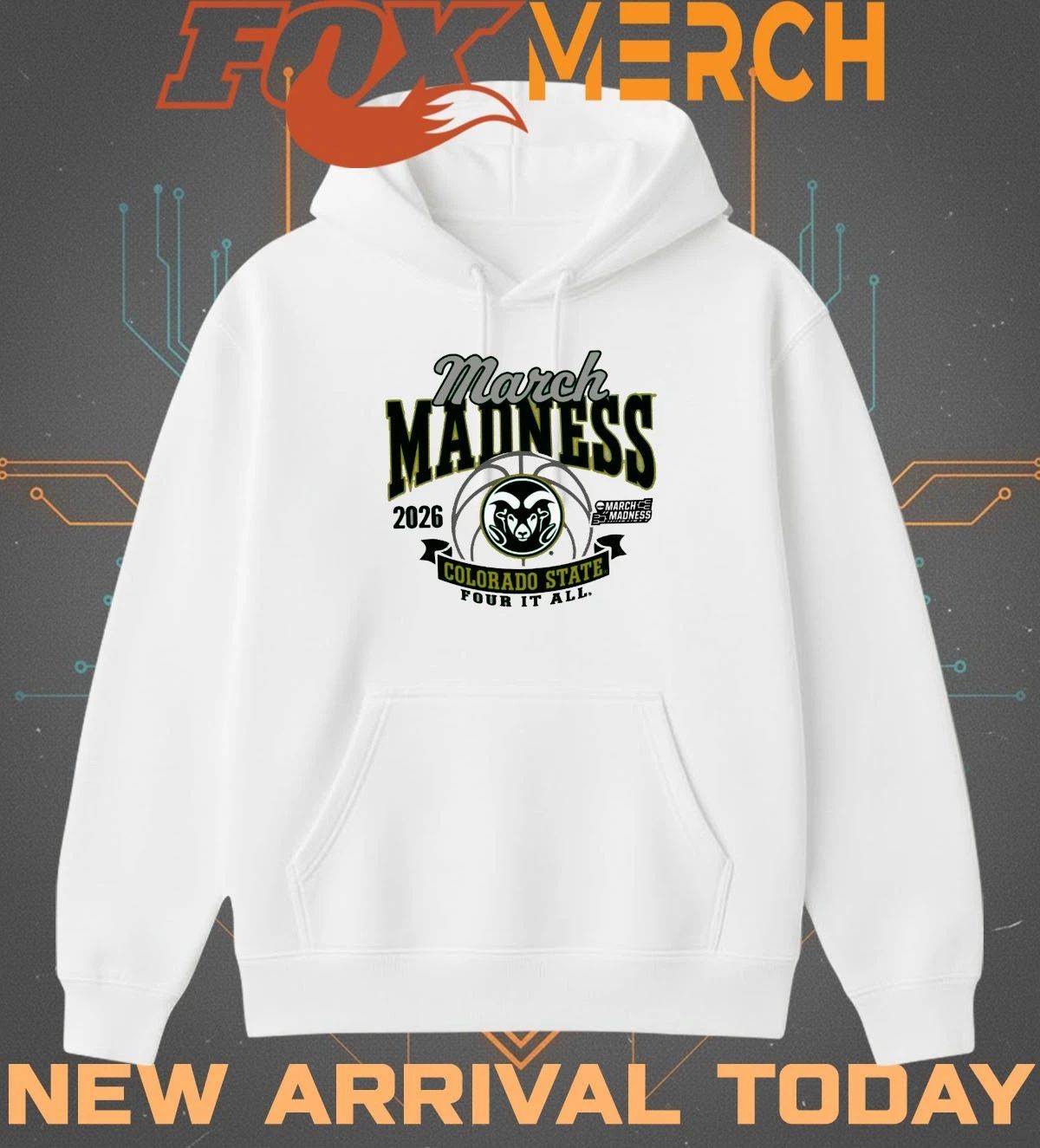 Colorado State Rams Women’s Basketball 2026 March Madness Bound t-shirt
