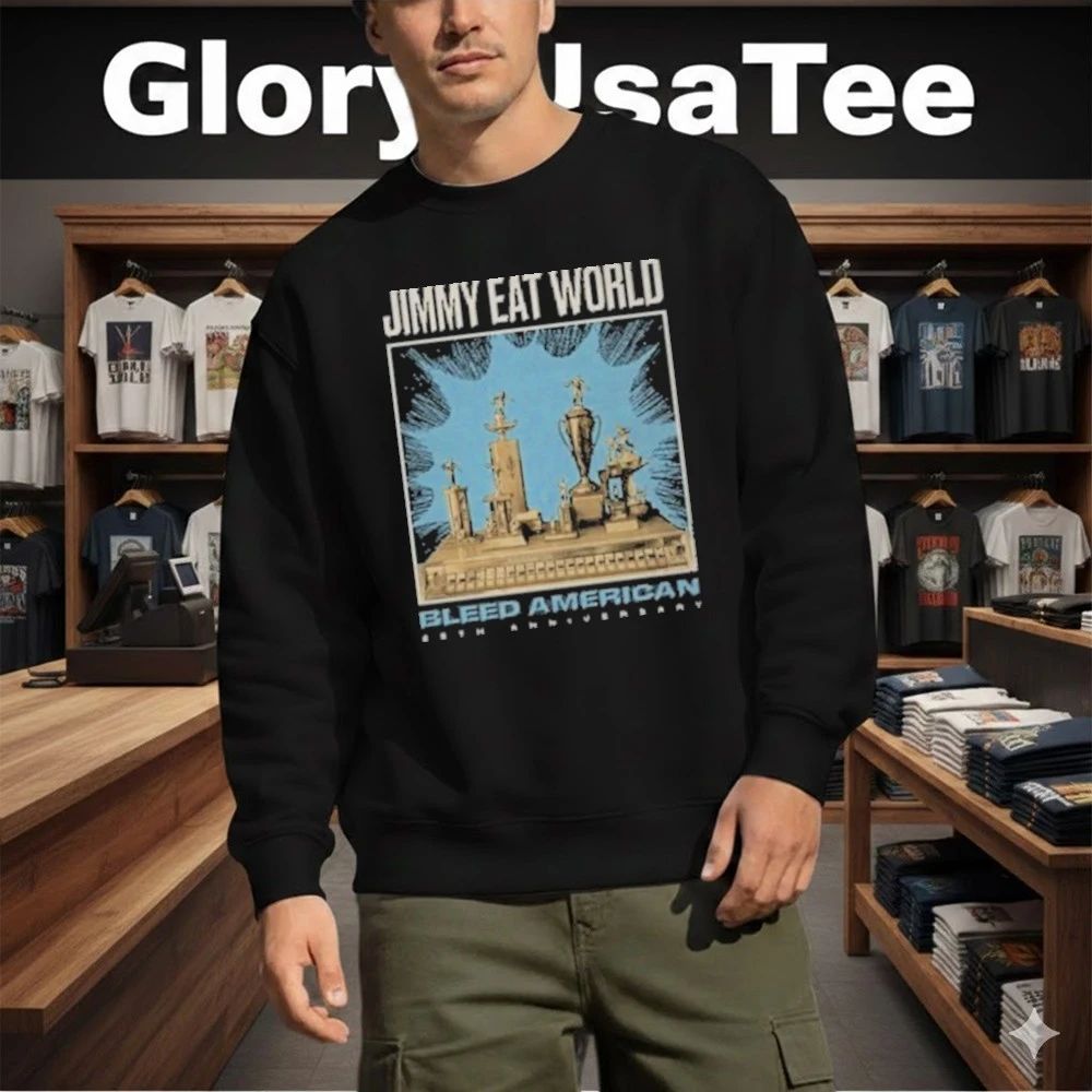 Jimmy Eat World Store Merch Bleed American 25Th Anniversary T-Shirt