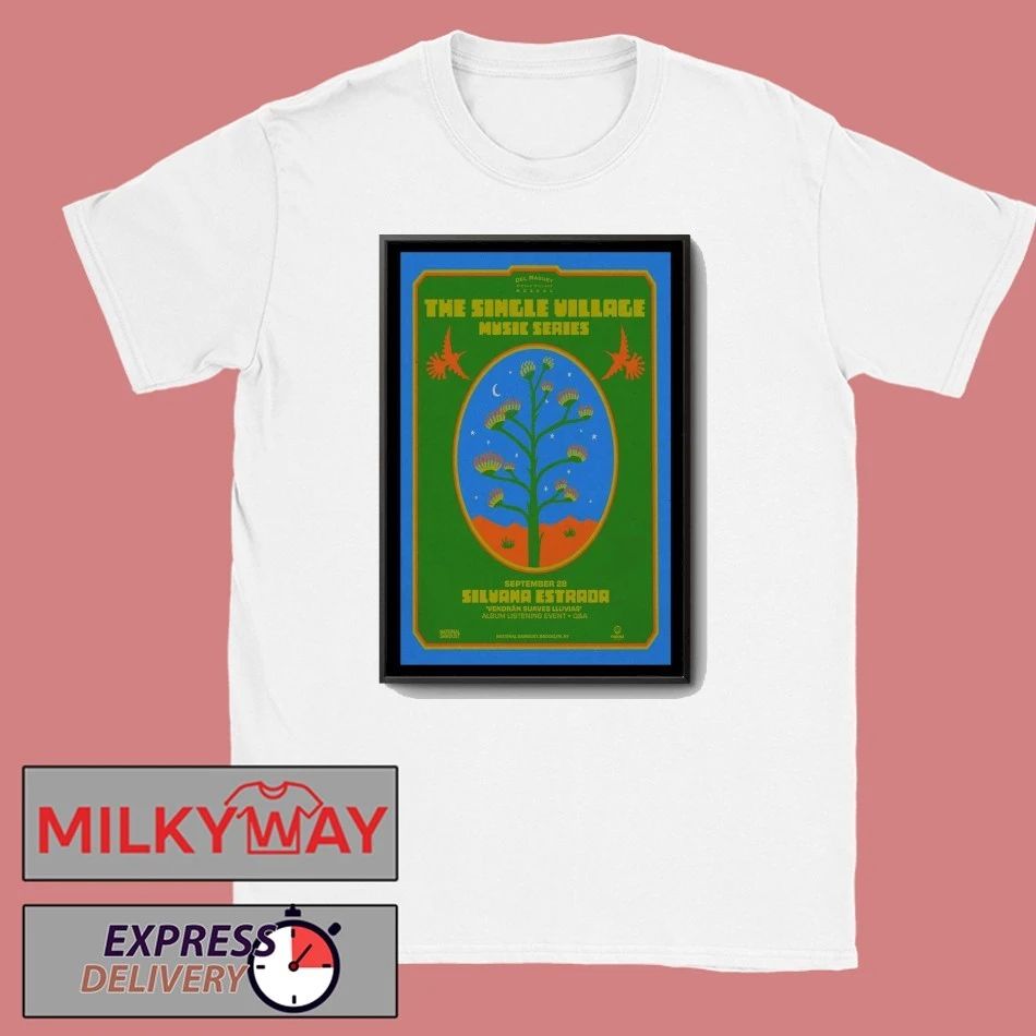 Silvana Estrada Tour Brooklyn, NY 09.28.2025 Poster shirt