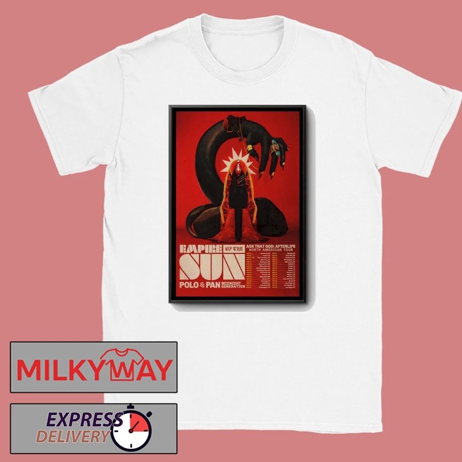 Empire Of The Sun North American Tour 2026 Poster shirt