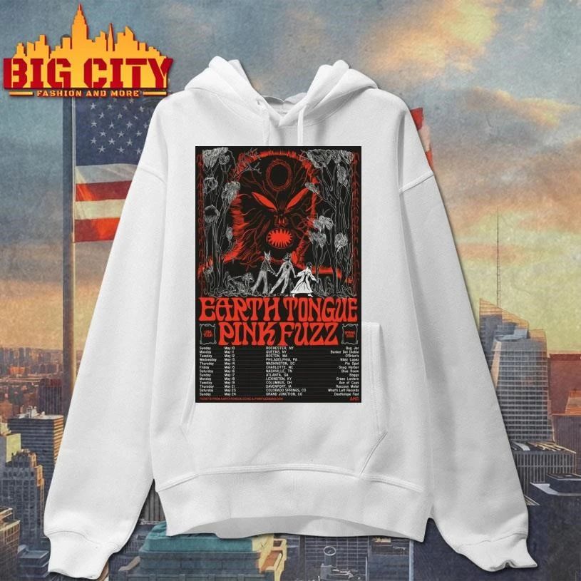 Earth Tongue USA Tour 2026 Poster Shirt