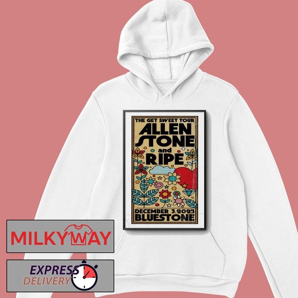 Allen Stone And Ripe Dec 3 2025 In Columbus OH Poster shirt