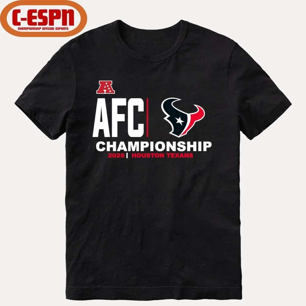 Houston Texans 2026 AFC Football Championship Bound T-Shirt