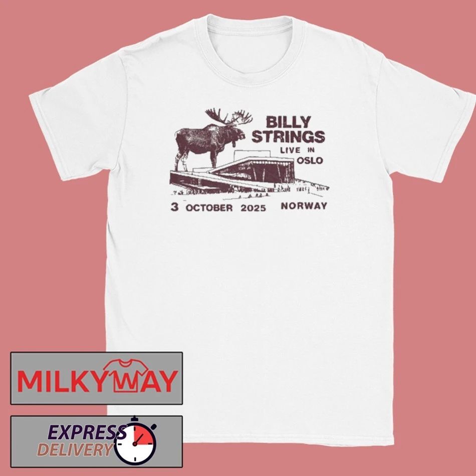 Billy Strings Oslo Norway shirt