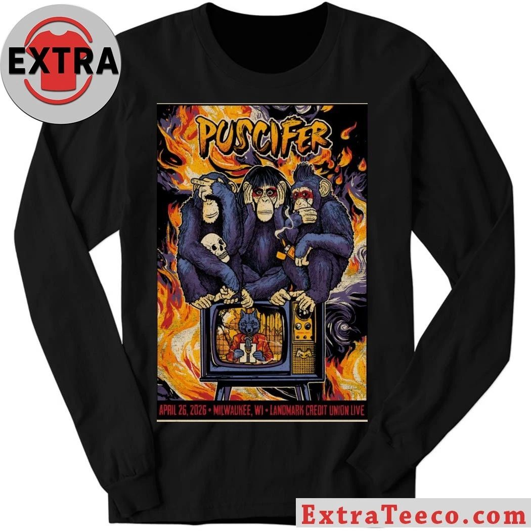 Puscifer In Milwaukee WI On April 26 2026 Tour Poster Shirt