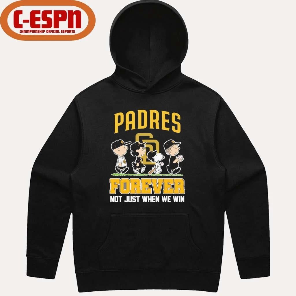 The Peanuts Characters Forever X San Diego Padres Shirt