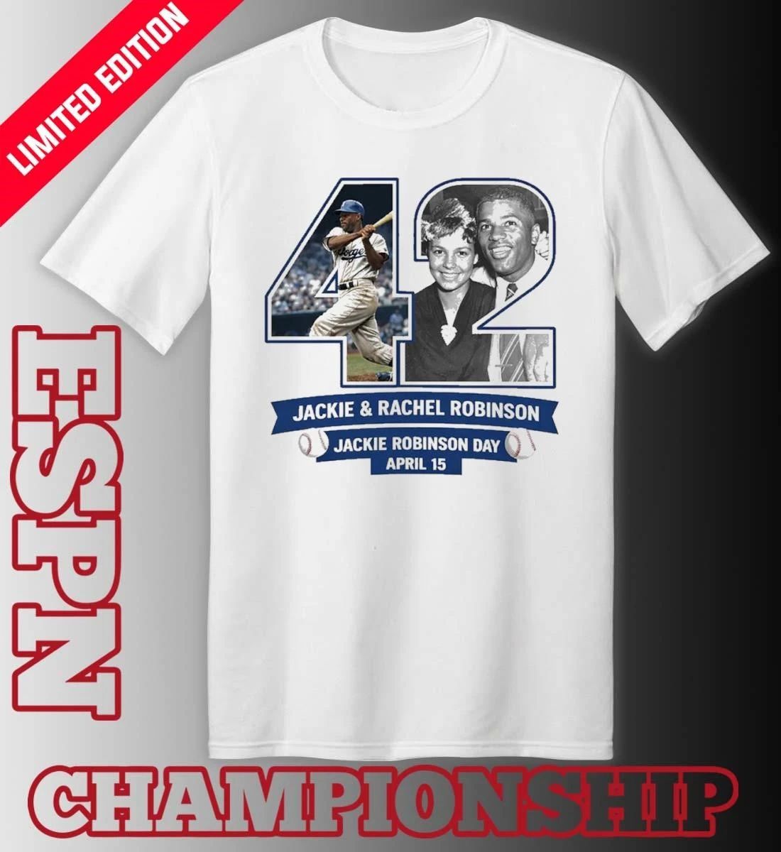 Jackie And Rachel Robinson Jackie Robinson Day April 15 Shirt