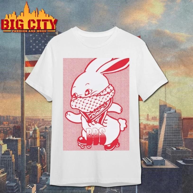 Palestine Bunnies BDS Graphic Shirt