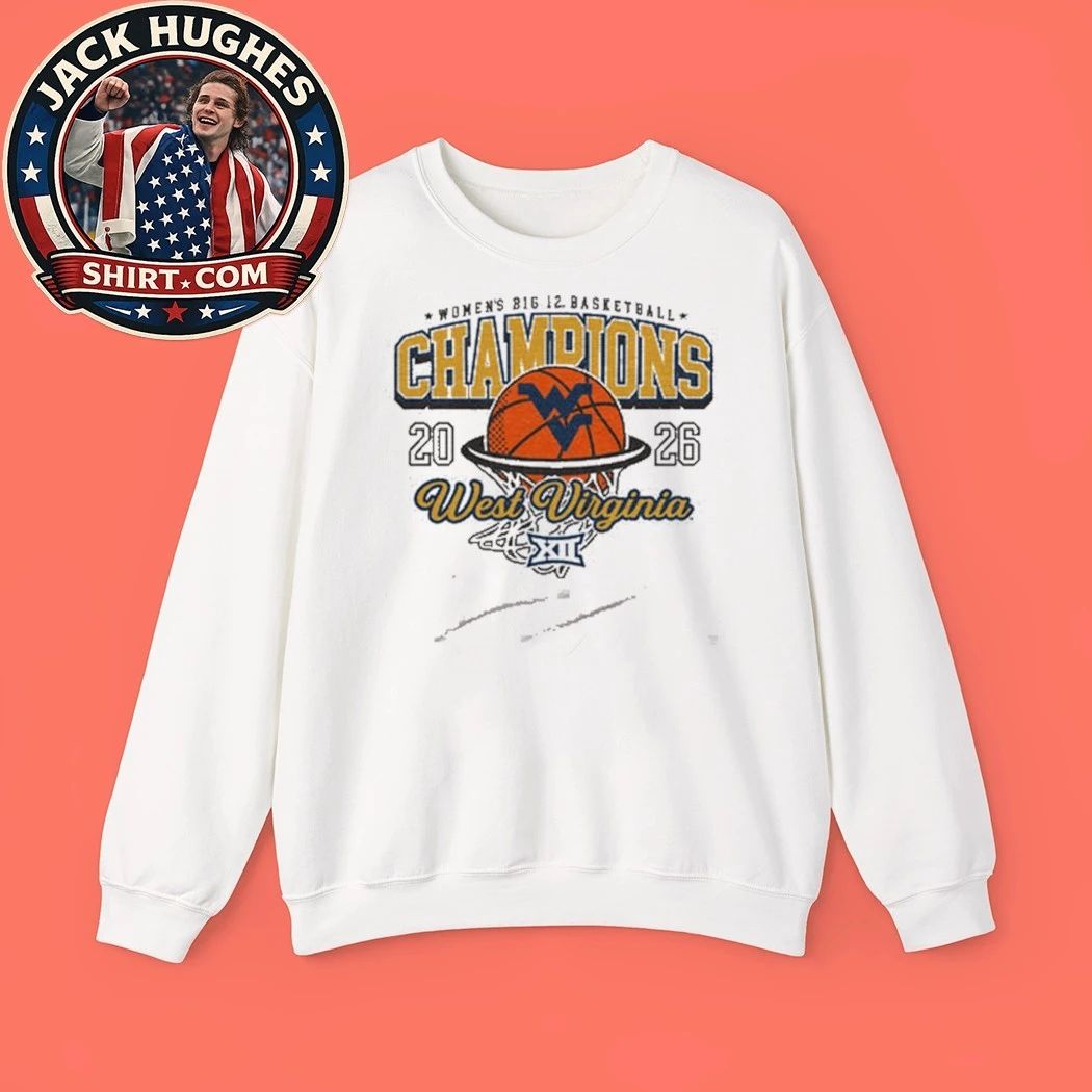 West Virginia Women’s Big 12 Champions 2026 Logo T-Shirt