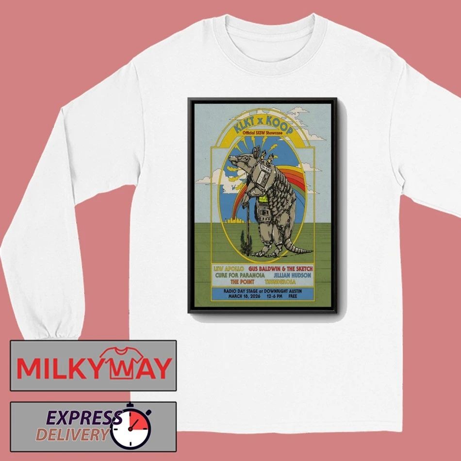 KLKT x KOOP Austin TX On Mar 18 2026 Tour Poster shirt