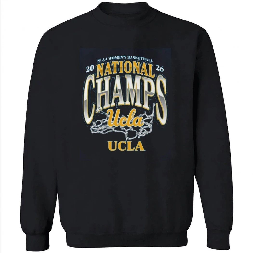 UCLA Bruins Championship NCAA Women’s Basketball National Championship 2026 National Championship Net Shirt
