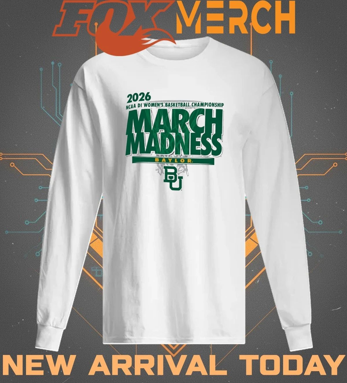 Baylor Bears 2026 NCAA DI Women’s Basketball Championship March Madness t-shirt