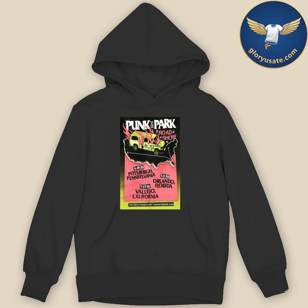 Punk In The Park Road Shows 2026 Poster Shirt