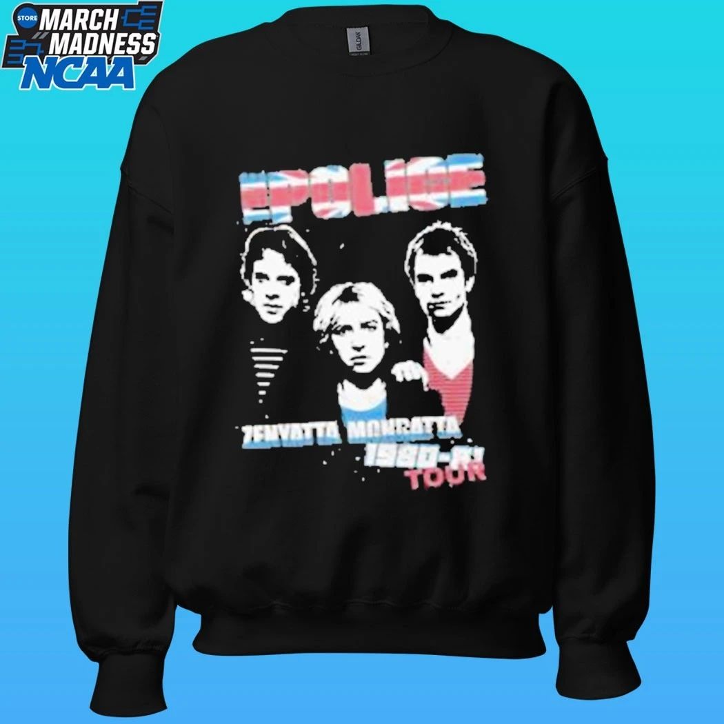 The Police Zenyatta Mondatta 1980 Tour Shirt