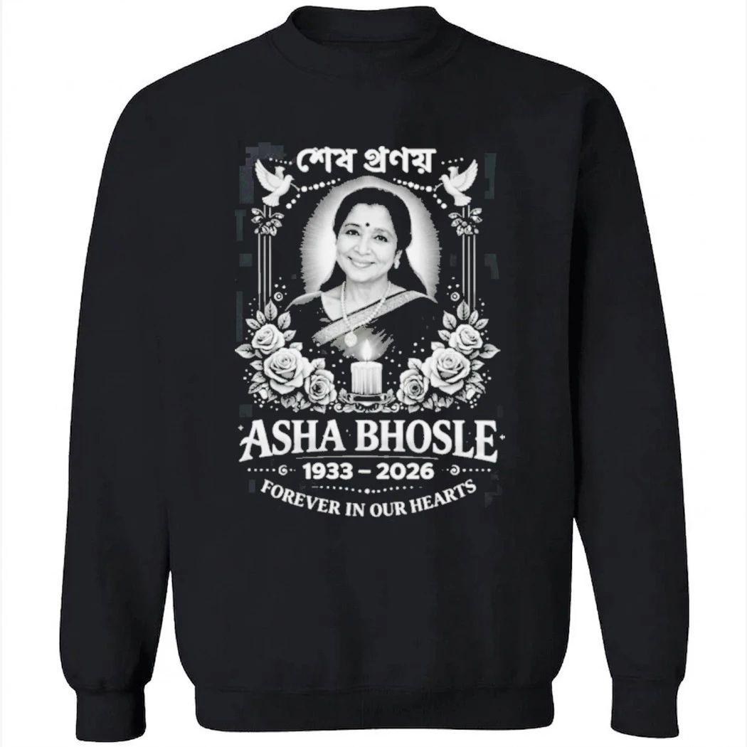 Rest in Peace Asha Bhosle Shirt