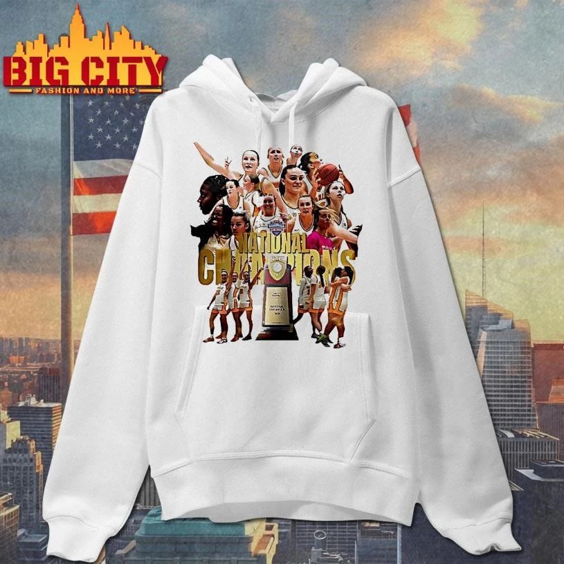 Marian Knights 2026 Womens Basketball National Champions Trophy Shirt