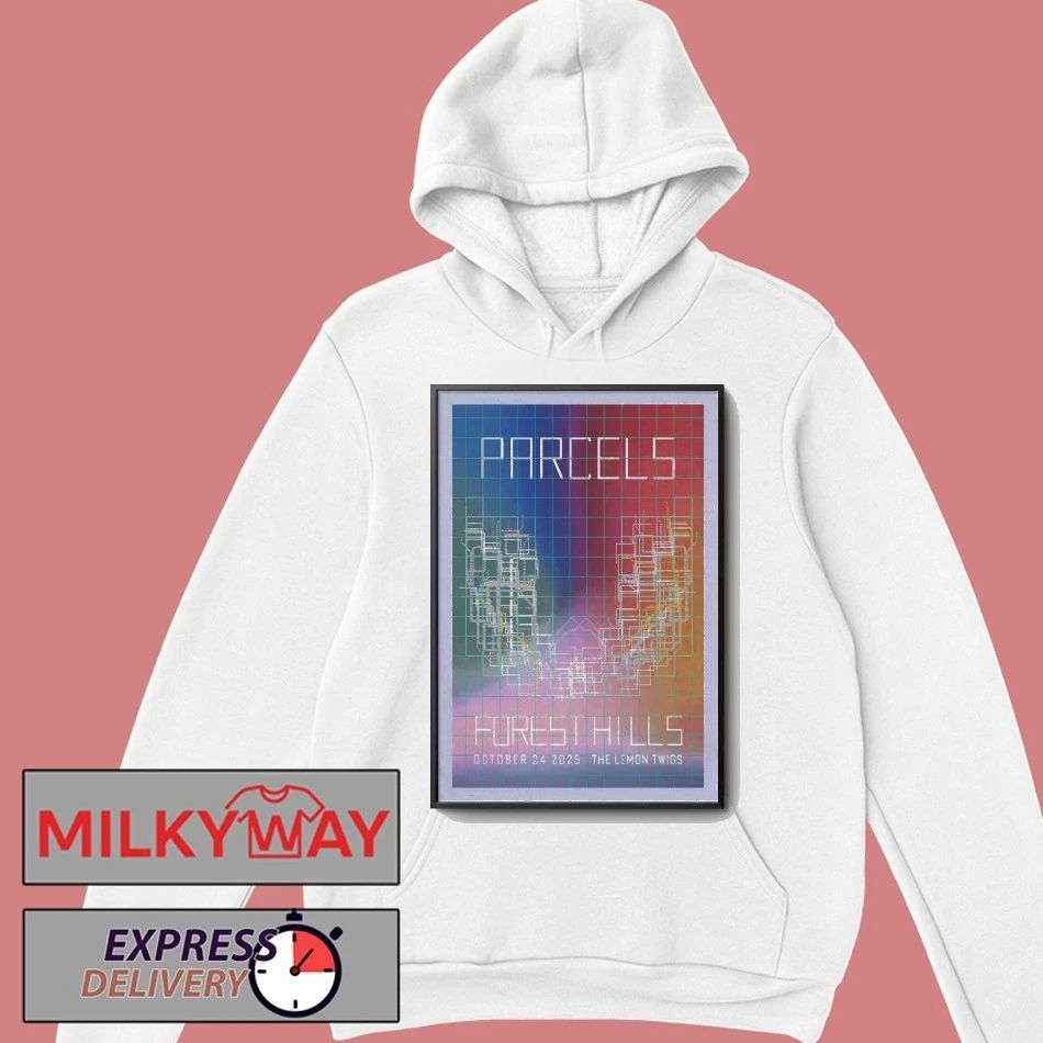 Parcels At Forest Hills Stadium On Oct 24 2025 Poster shirt