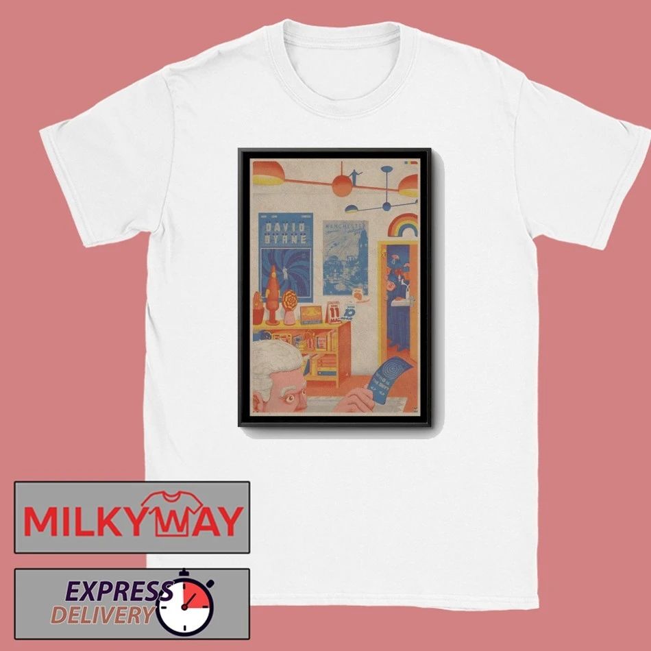 Mar 11 2206 DAVID BYRNE Poster Manchester, UK shirt