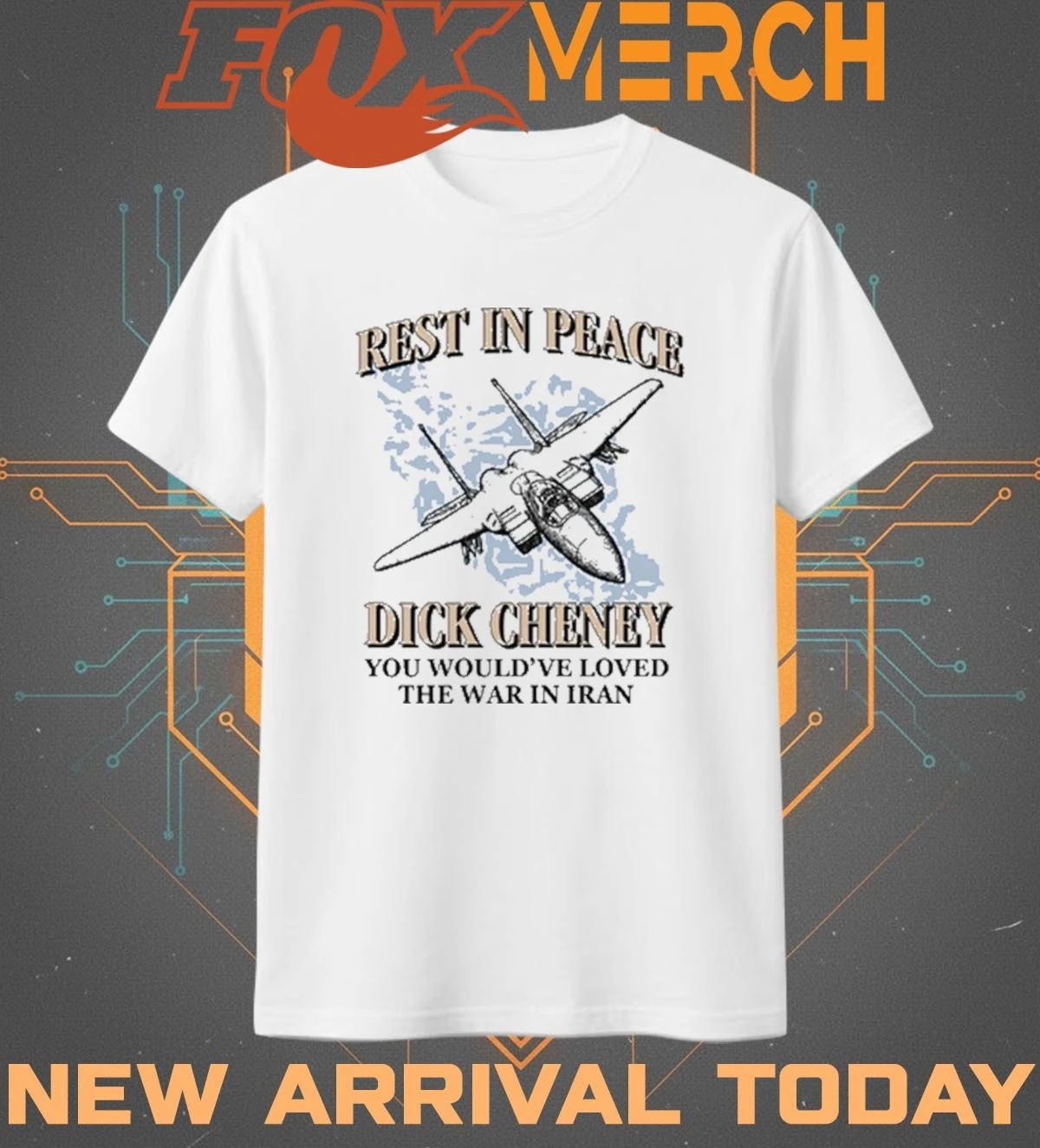 Rest in peace you would’ve loved the war in Iran t-shirt