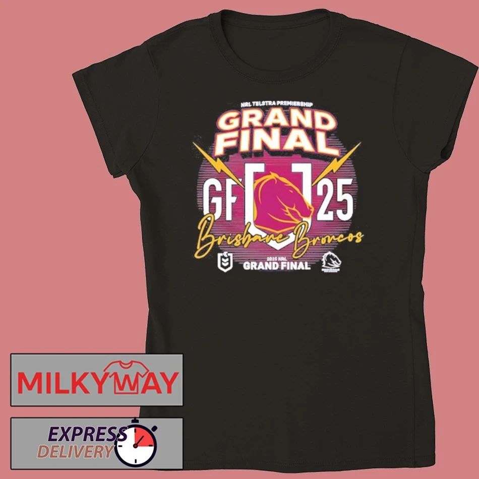 Brisbane Broncos 2025 Grand Final Shirt