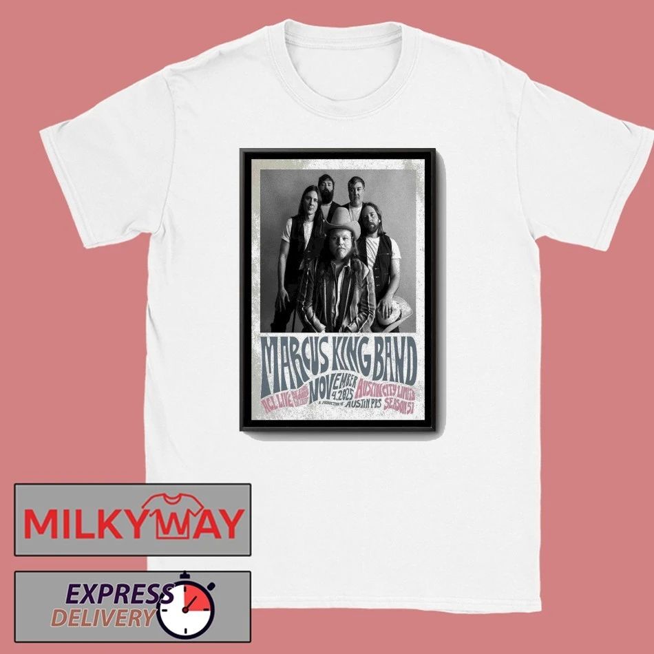 Marcus King Band In Austin, TX November 4 2025 Poster shirt