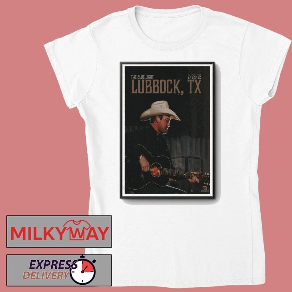 Tyce Delk Poster Feb 28 2026 Lubbock, TX shirt