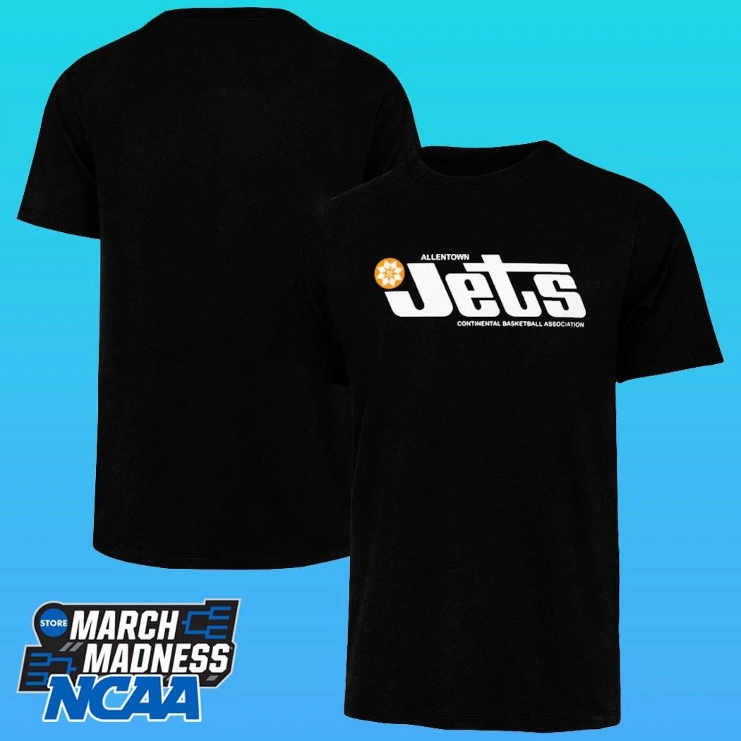 Allentown Jets Continental Basketball Association Shirt