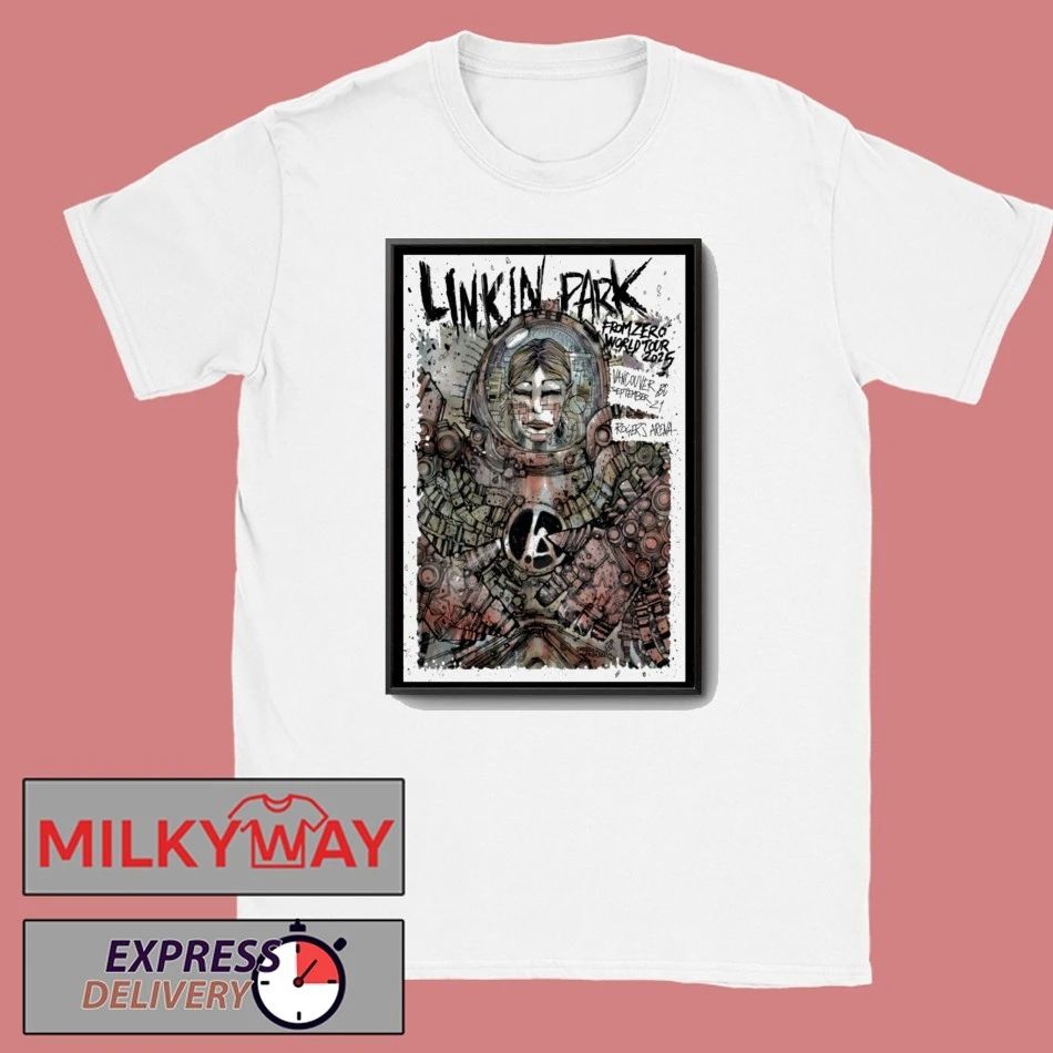 Linkin Park Vancouver Sept 21 2025 Poster shirt