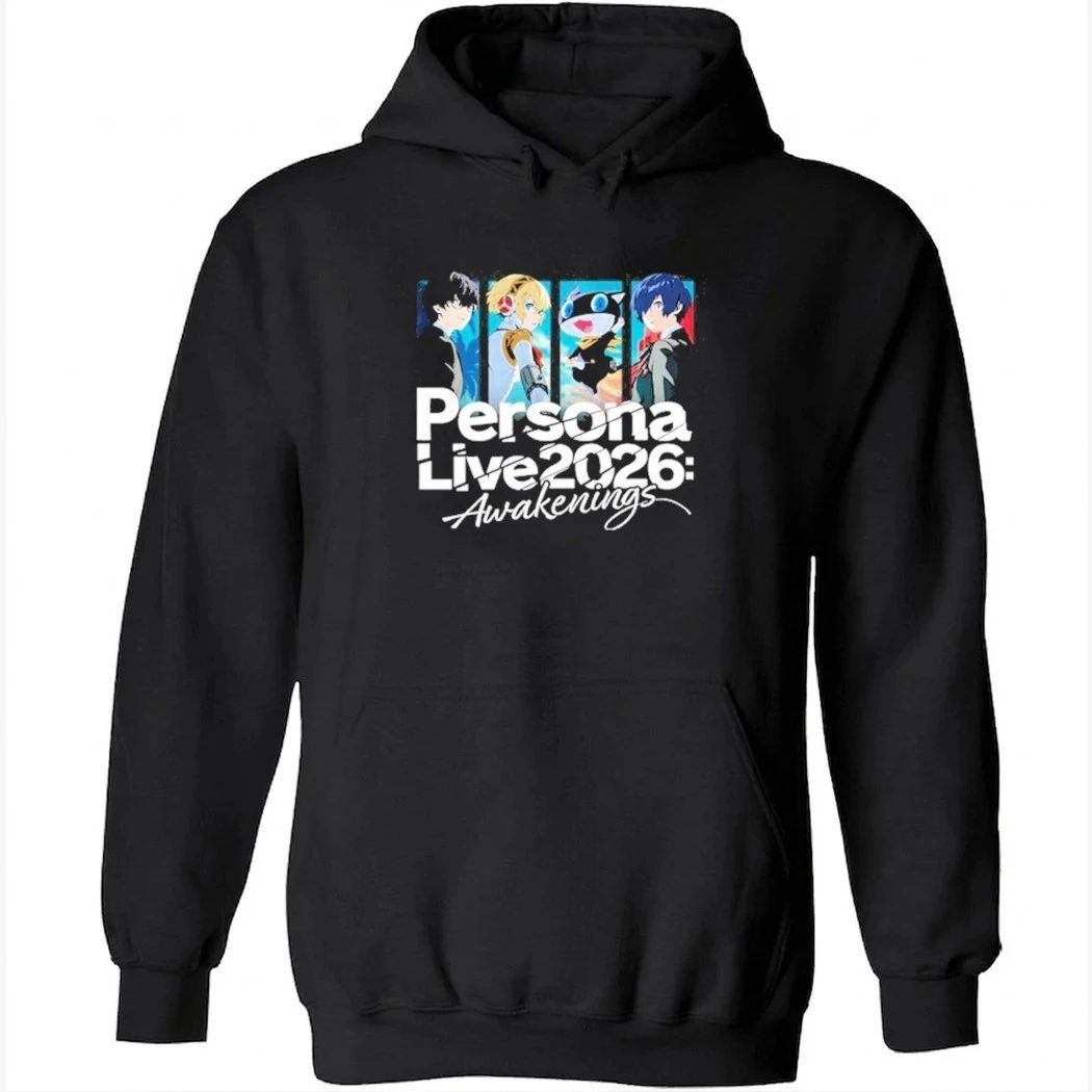 Persona Live 2026 Awakenings Black T-Shirt