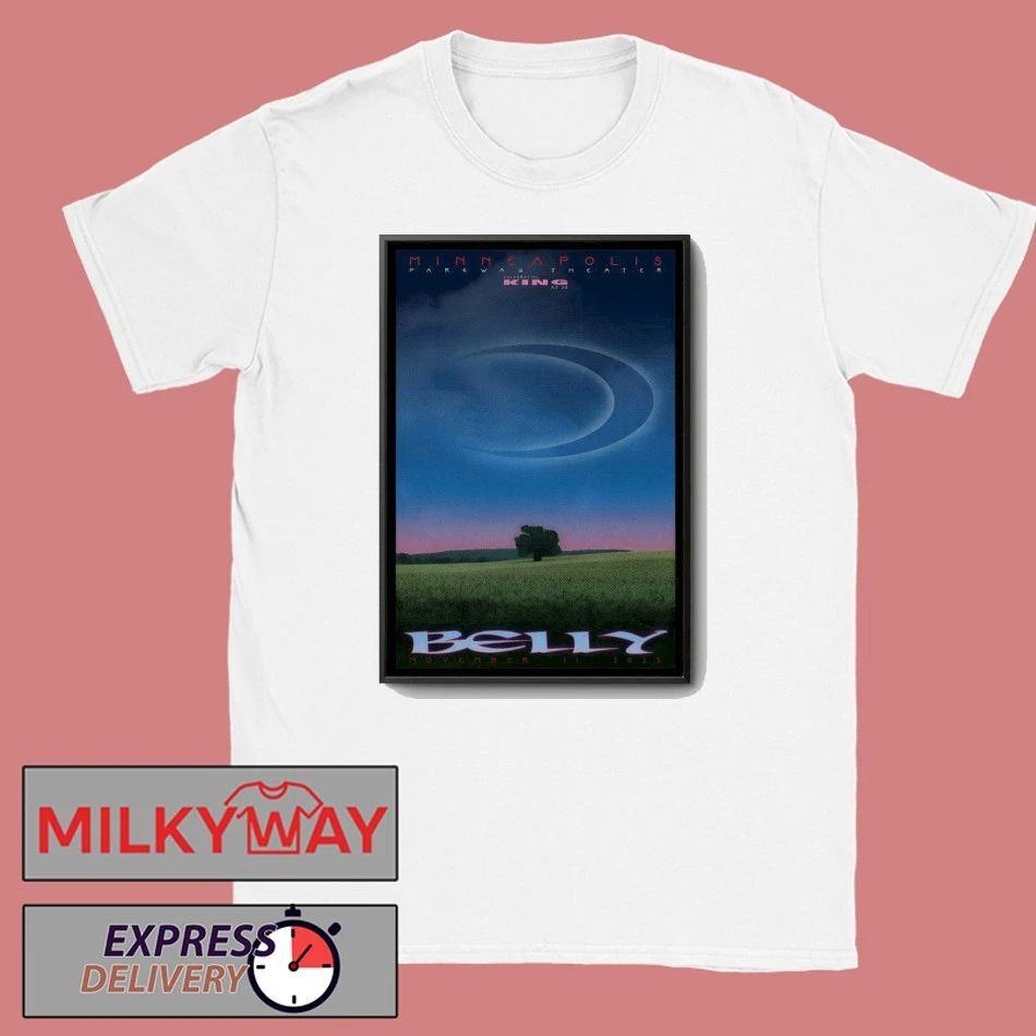 Belly 11 11 2025 The Parkway Theater in Minneapolis MN Poster shirt