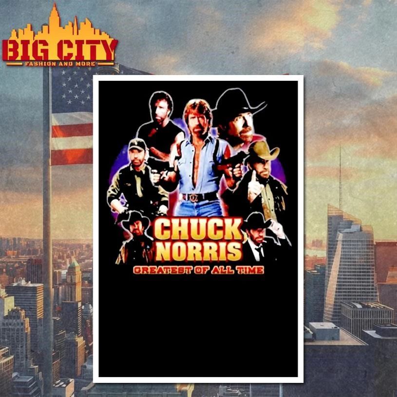 Rip Chuck Norris Greatest Of All Time Vintage Shirt