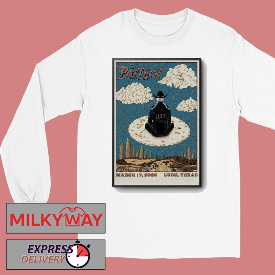 Willie Nelson At Luck Reunion On Mar 17 2026 Poster shirt