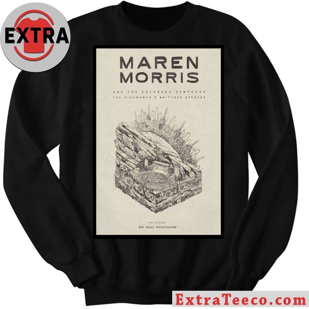 Maren Morris Red Rocks Amphitheatre In Morrison CO July 19 2026 Poster Shirt