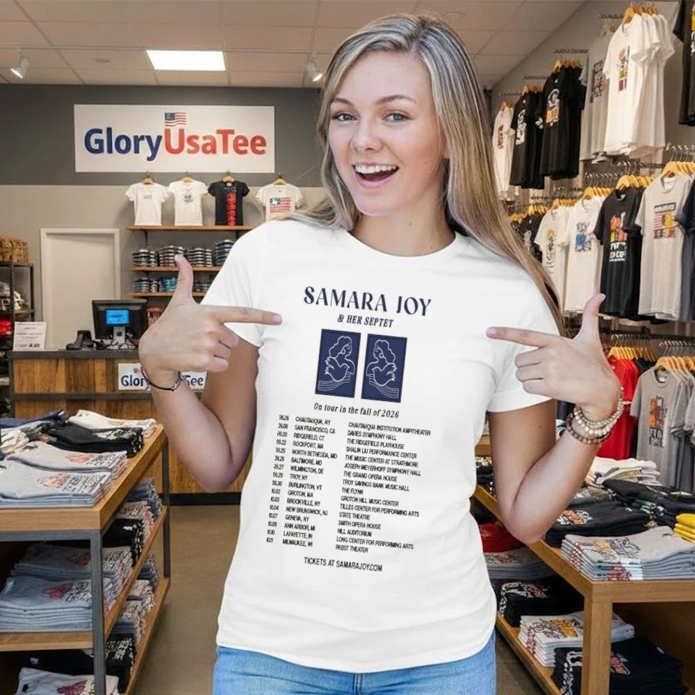 Samara Joy On Tour In The Fall oF 2026 Poster Shirt