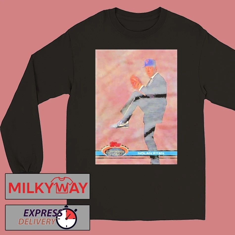 Texas Rangers Nolan Ryan Topps Baseball Shirt