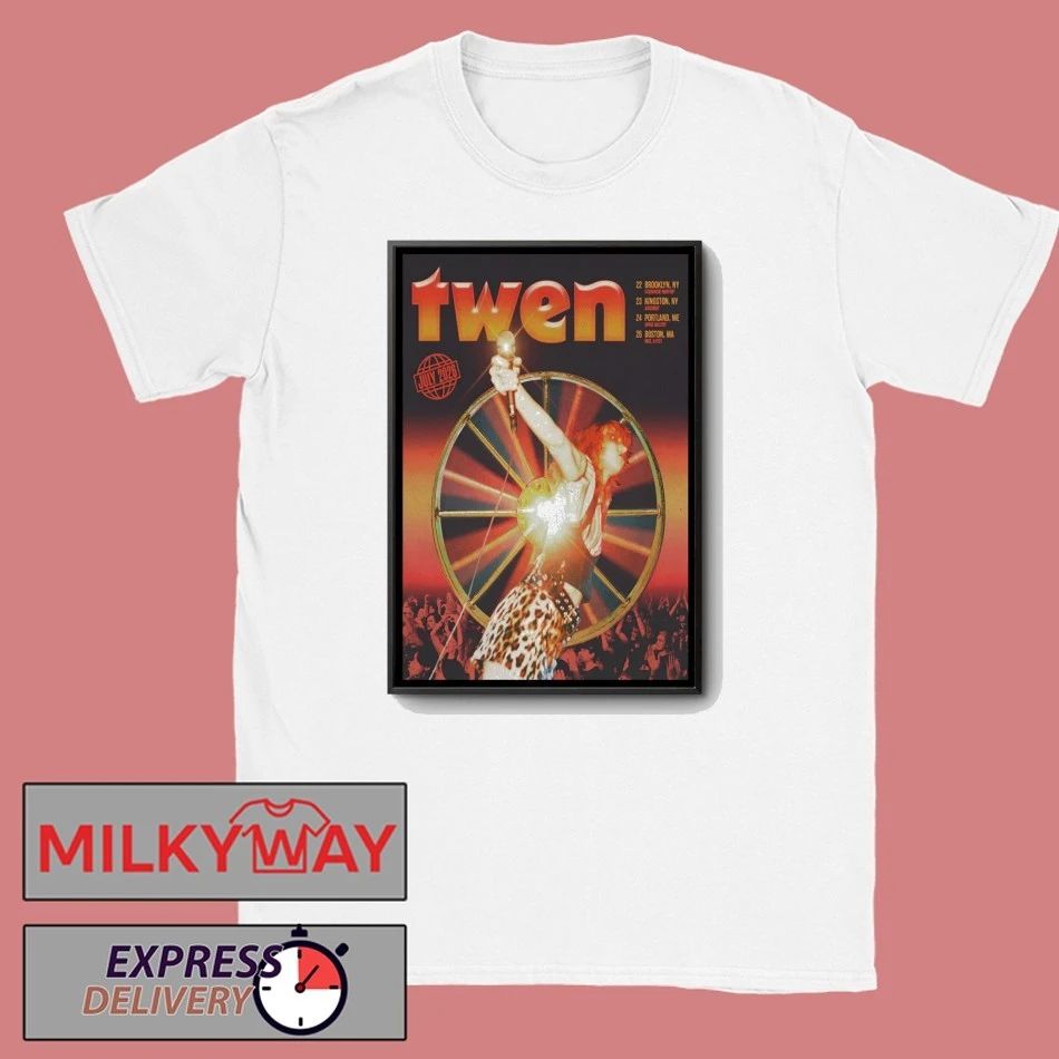 Twen Summer Heat Tour July 2026 Poster shirt