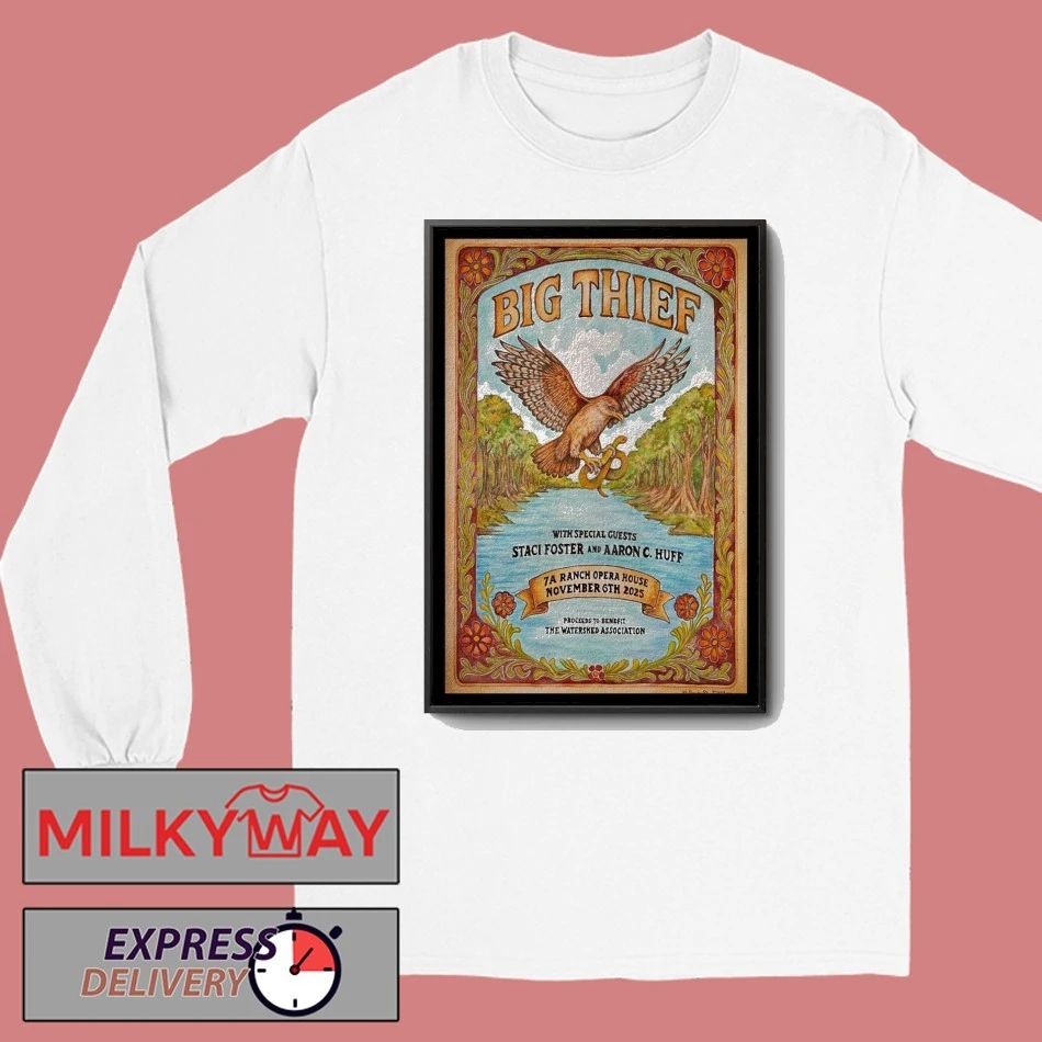 Big Thief Wimberley, Texas 2025 Poster shirt