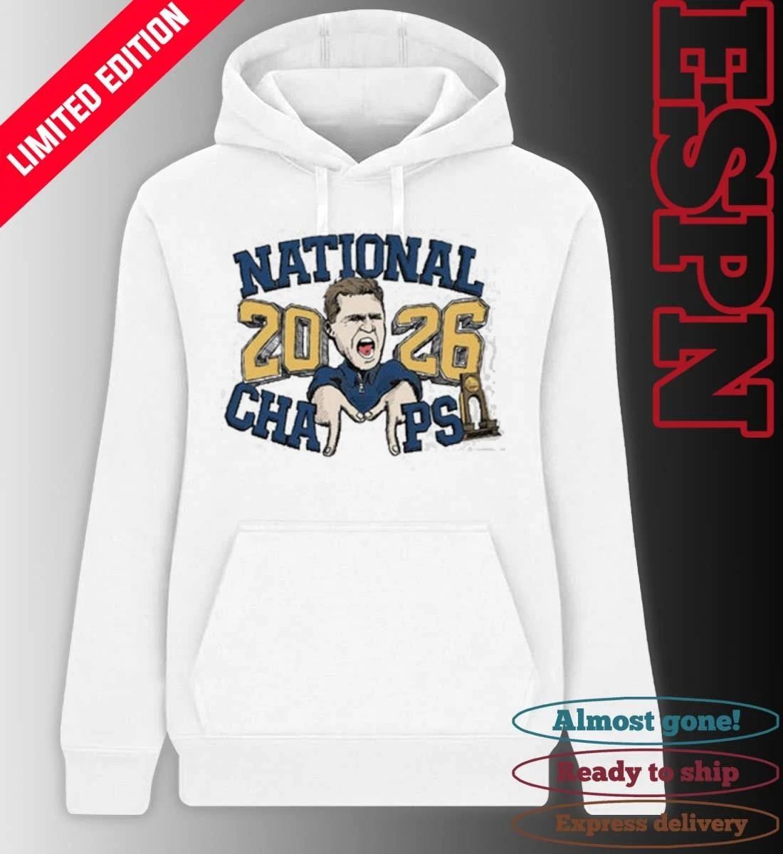 Michigan Wolverines Men’s Basketball 2026 National Champions Coach T-Shirt